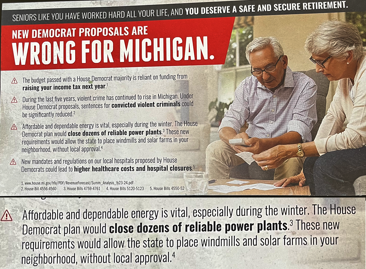Fossil Freakout over Michigan’s New Energy Goals – This is Not Cool